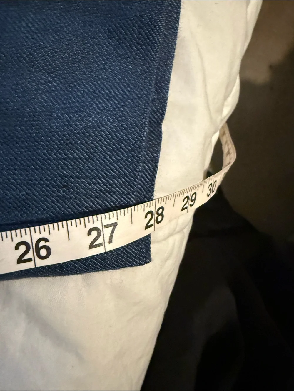Banana Republic Blue Linen Cargo Pants – Slim Utility Trousers